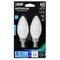 Feit Electric Feit Enhance Blunt Tip E12 (Candelabra) Filament LED Bulb Daylight 60 Watt Equivalence 2 pk BPCTF60950CAFL2 - alternate 1